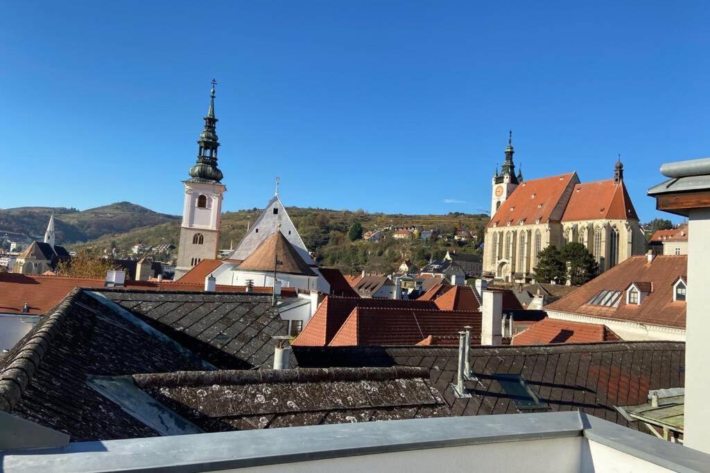 Terrassen Appartement Ueber Den Daechern Von Krems 外观 照片