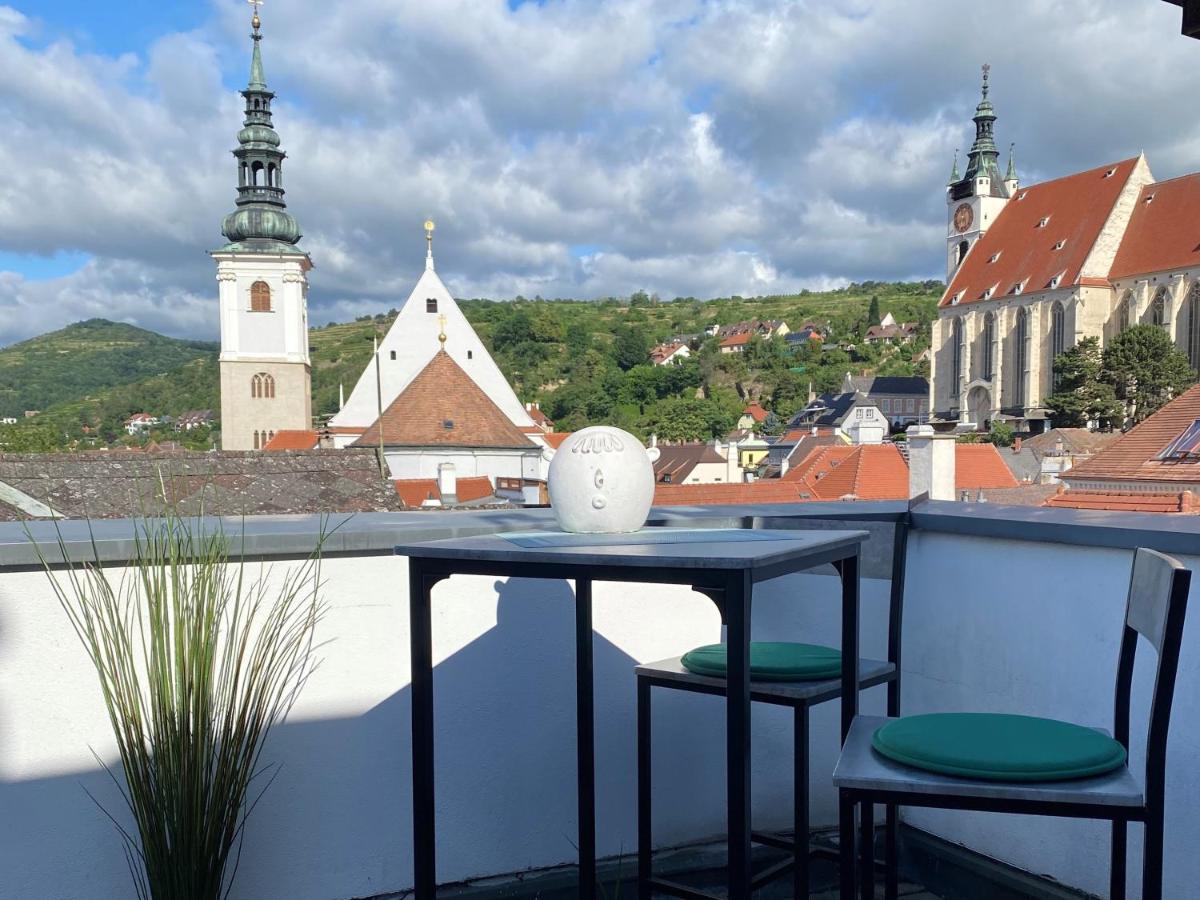 Terrassen Appartement Ueber Den Daechern Von Krems 外观 照片
