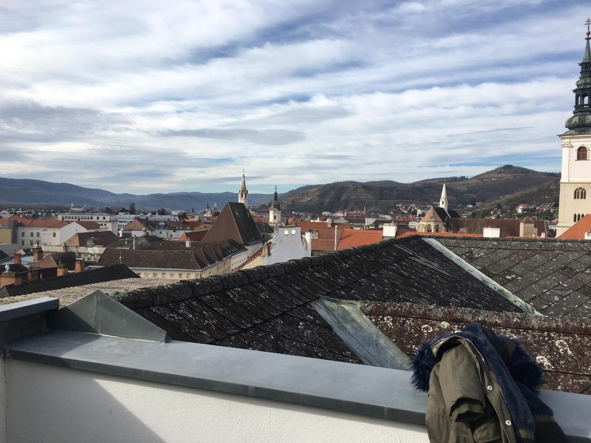 Terrassen Appartement Ueber Den Daechern Von Krems 外观 照片